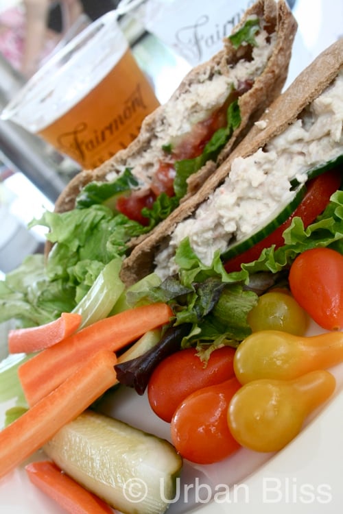 lunch at Fairmont Kea Lani, Maui, Hawaii