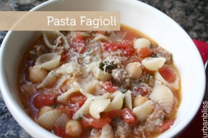 Pasta Fagioli soup recipe