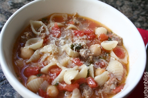 Pasta Fagioli soup recipe
