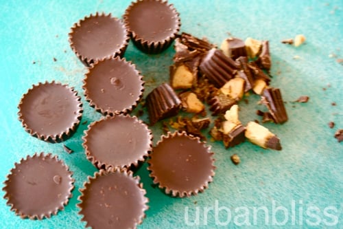 peanut butter cup cookies by urban bliss