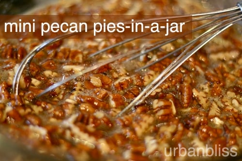 mini pies in a jar pecan pie recipes