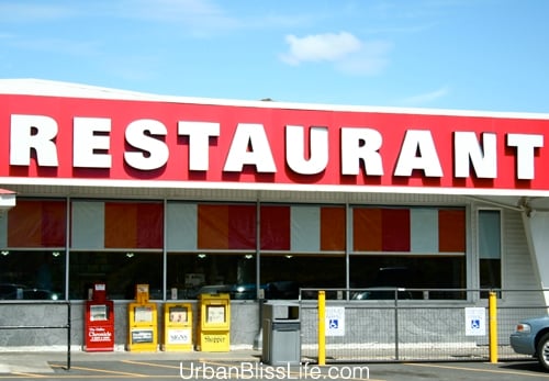 restaurant sign