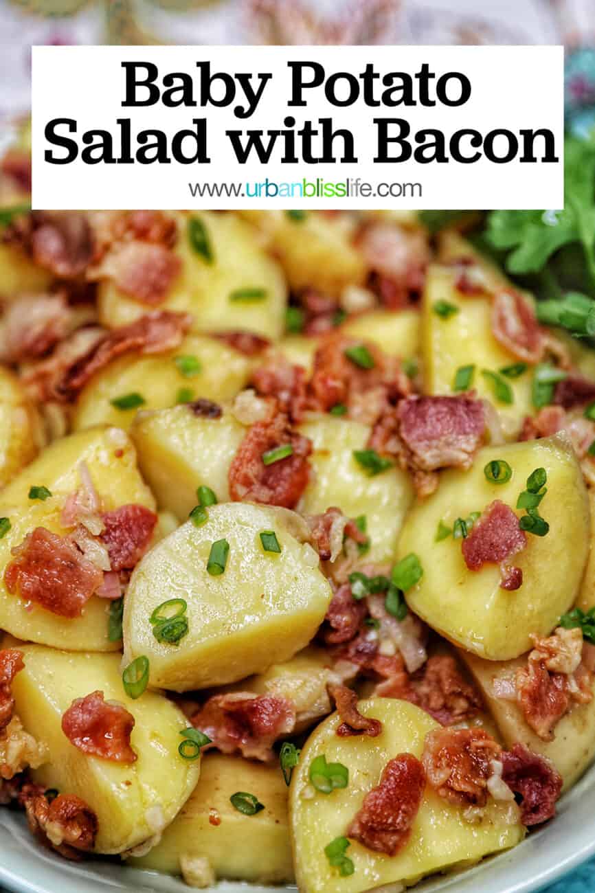 Baby Potato Salad with Bacon