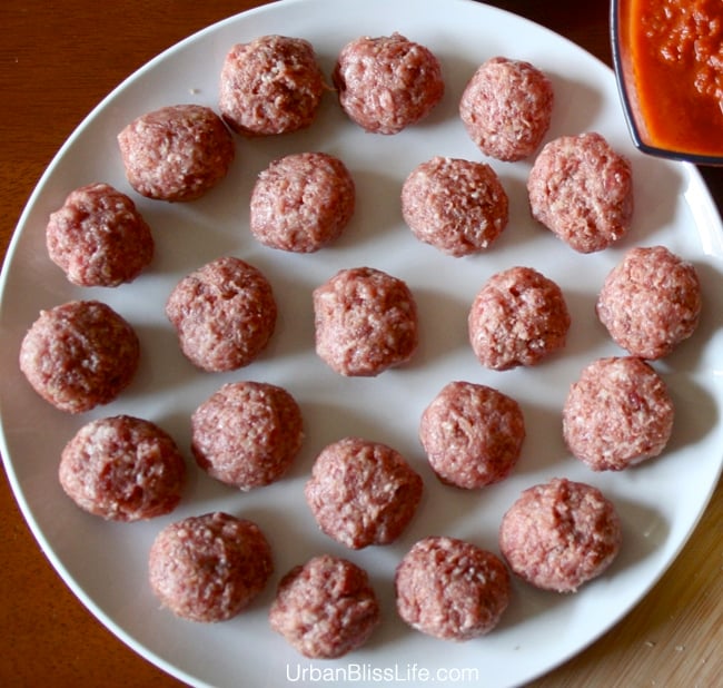Manchego Stuffed Spanish Meatballs Recipe