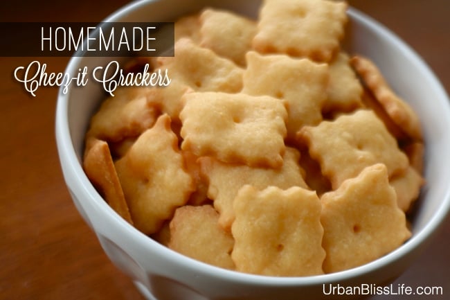 Homemade Cheez-it Crackers Recipe 