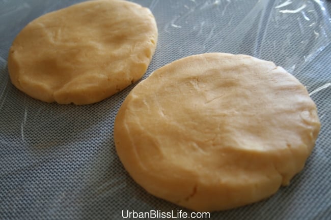 Homemade Cheez-its dough