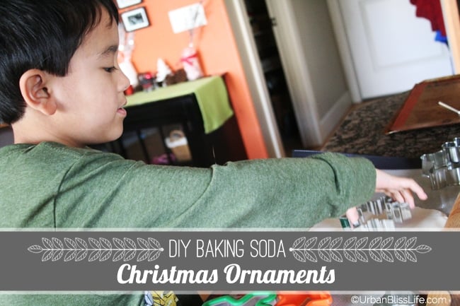 DIY Christmas Baking Soda Ornaments
