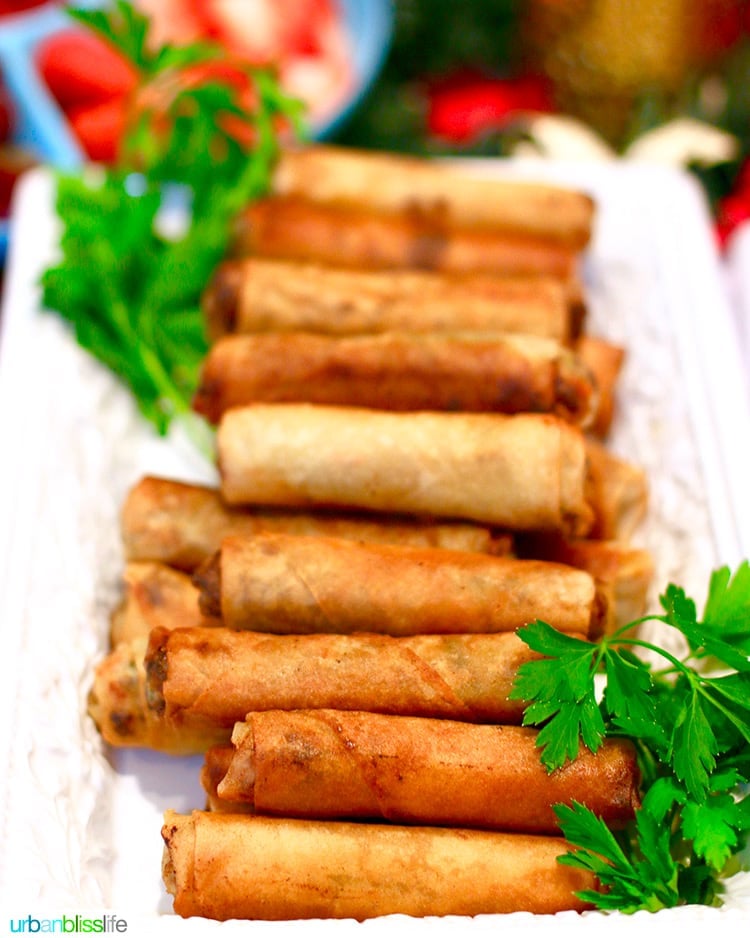 Lumpia (Filipino Spring Rolls)