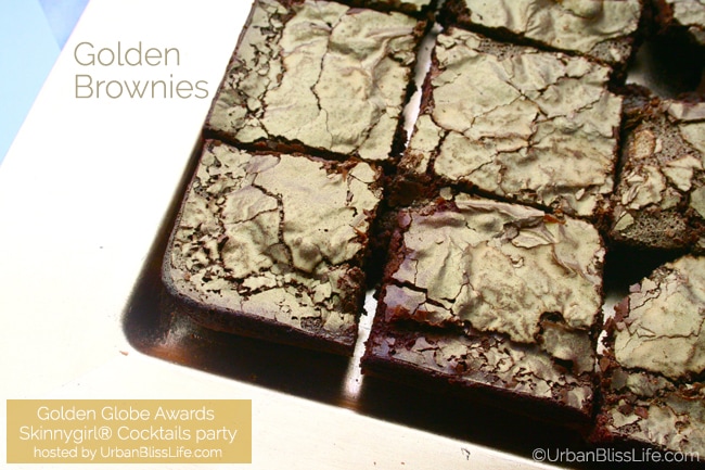 Golden Globes Skinnygirl party - brownies
