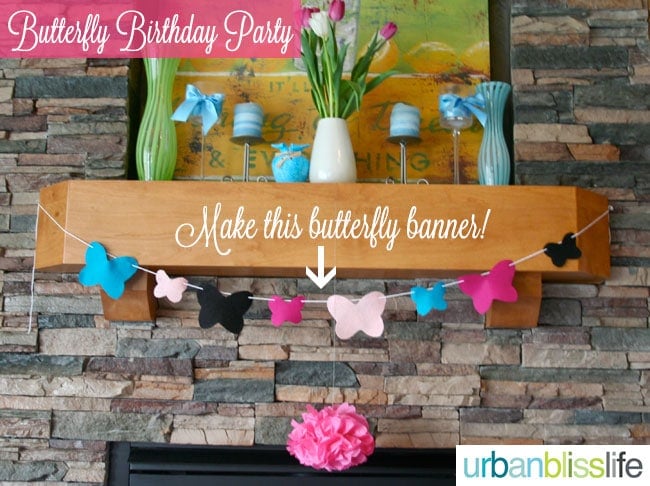 Butterfly Birthday Party by Urban Bliss Life