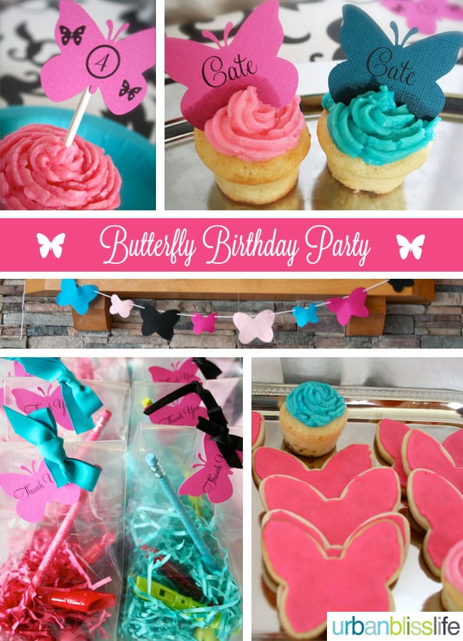 [Party Bliss] Butterfly Birthday Party Ideas - Urban Bliss Life