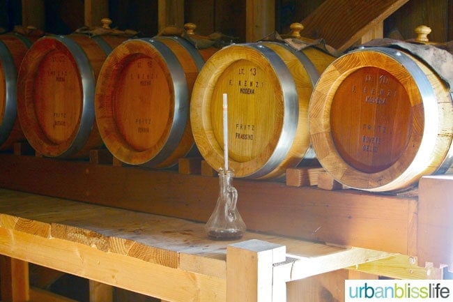 LynMar Estate Vineyard wine barrels