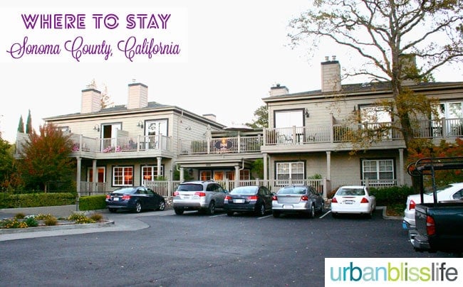 hotel tips for sonoma california
