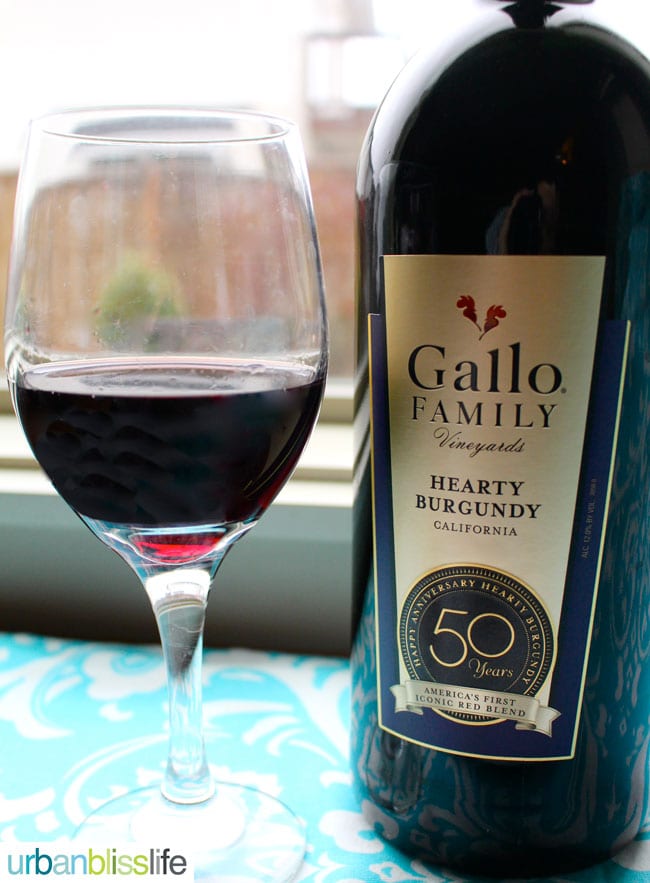 Gallo Hearty Burgundy wine
