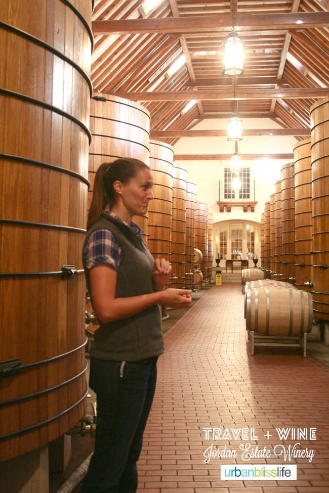 Tour Guide at Jordan Estate Winery