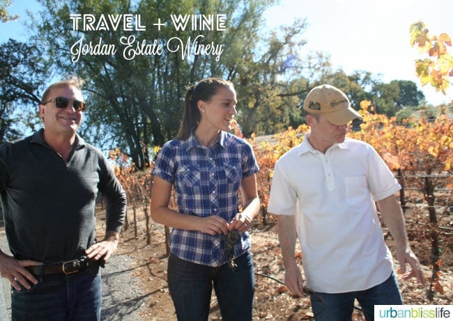 Jordan Estate Winery. Travel to Sonoma Wine Country.