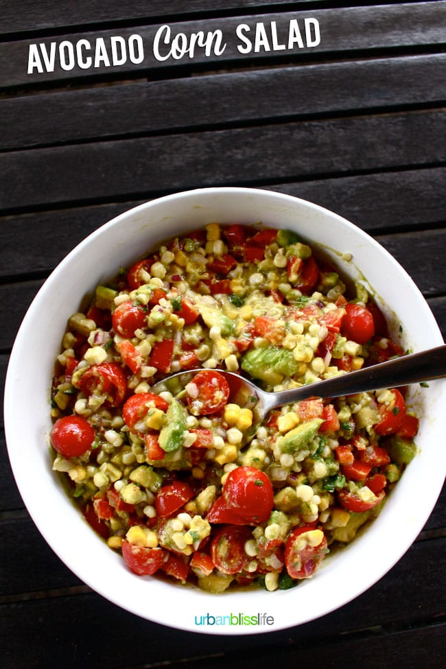 Avocado Corn Salad