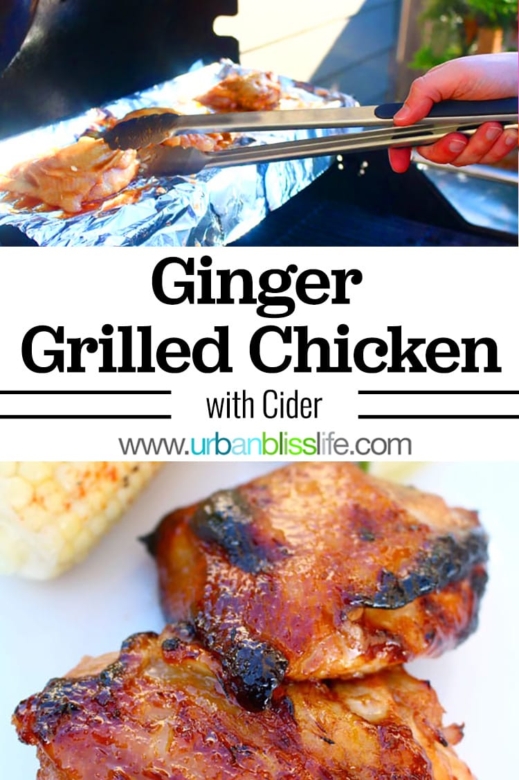 ginger grilled chicken with cider