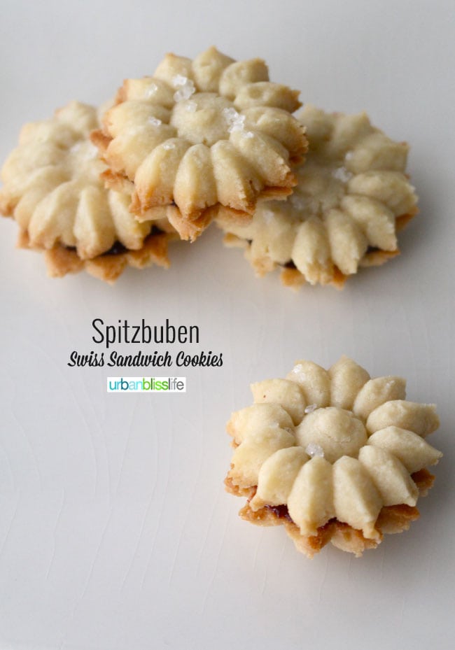 Spitzbuben Swiss Sandwich Cookies 