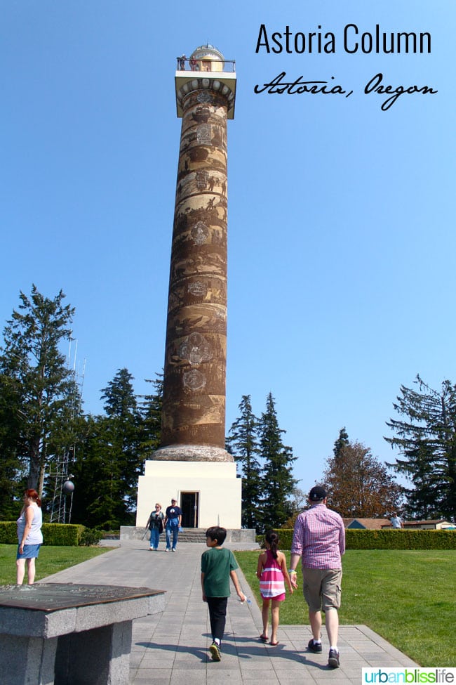 Astoria column // Family Travel to Astoria, Oregon