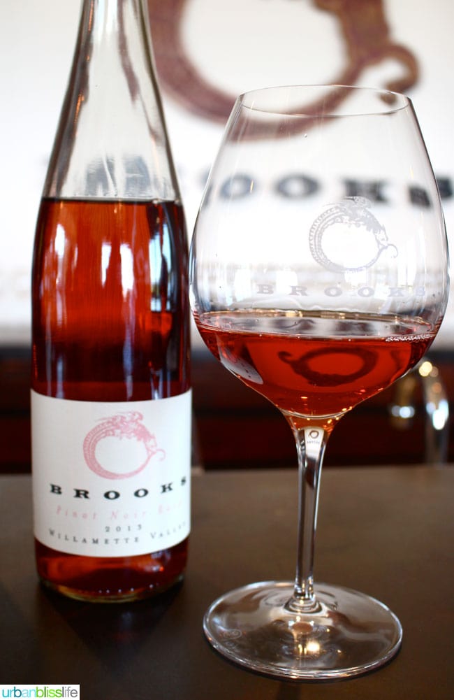 Brooks Winery rose