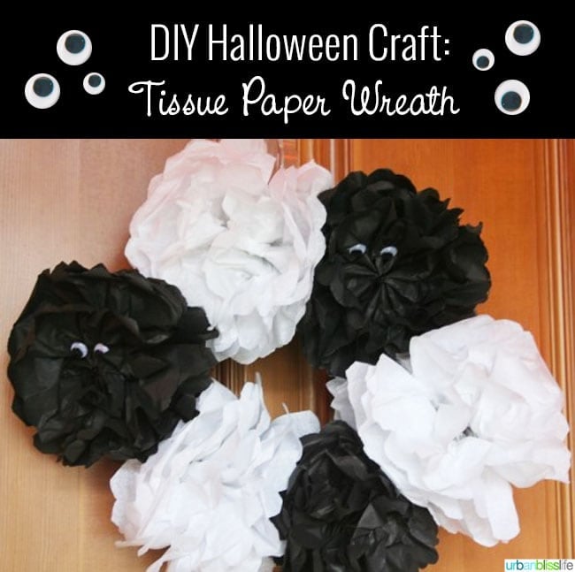 Black And White Craft Tissue Paper