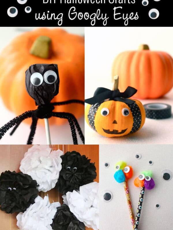 DIY Halloween Crafts Googly Eyes