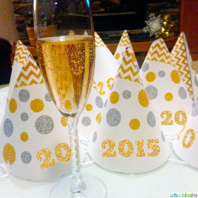 2015 New Year's Eve Party Hats