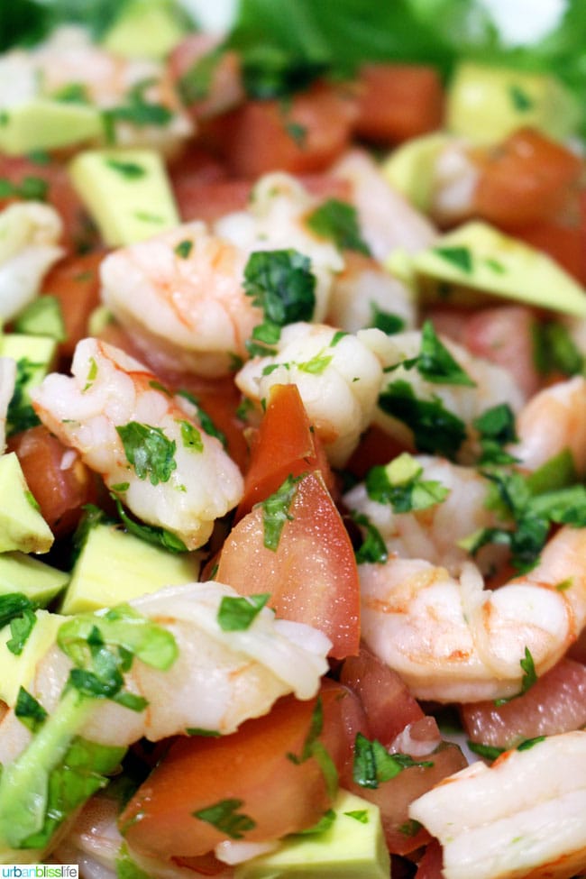 Ceviche Style Tequila Lime Shrimp