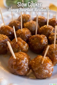 Honey Bourbon Meatballs recipe | UrbanBlissLife.com