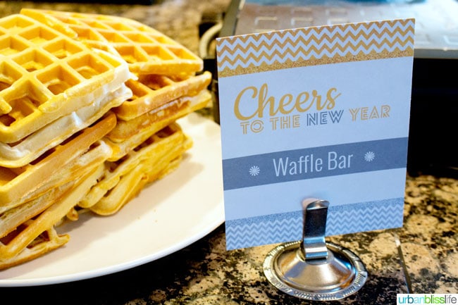 Party Bliss: Host a Waffle Bar!
