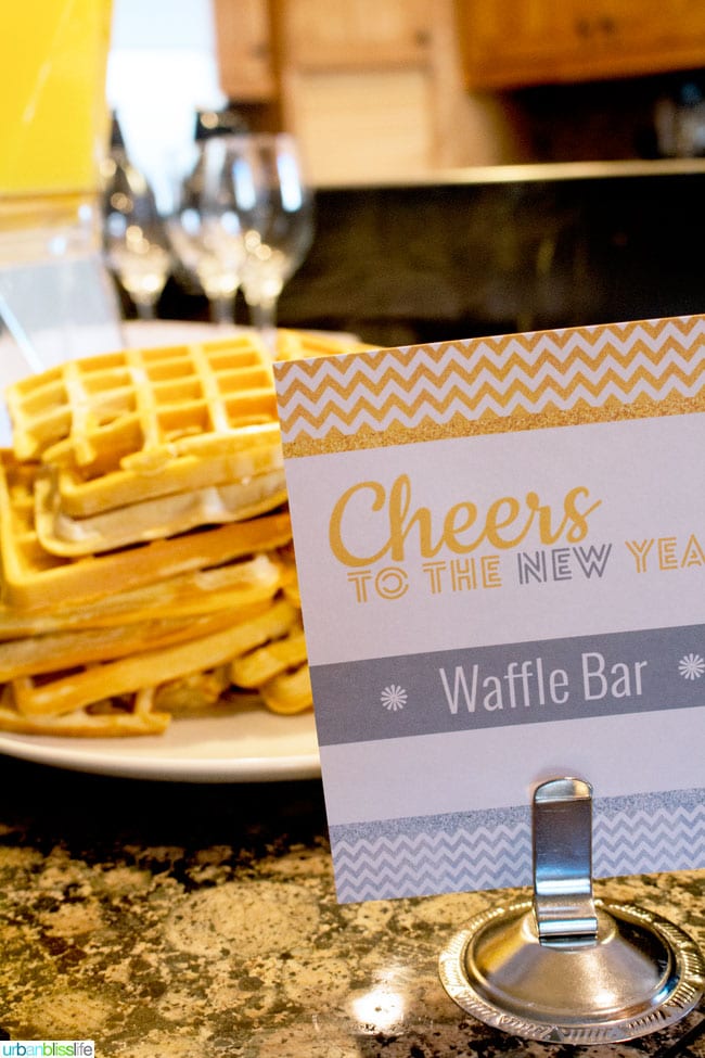 Party Bliss: Host a Waffle Bar!