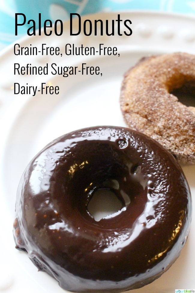 Paleo Donuts Grain-Free, Gluten-Free, Dairy-Free