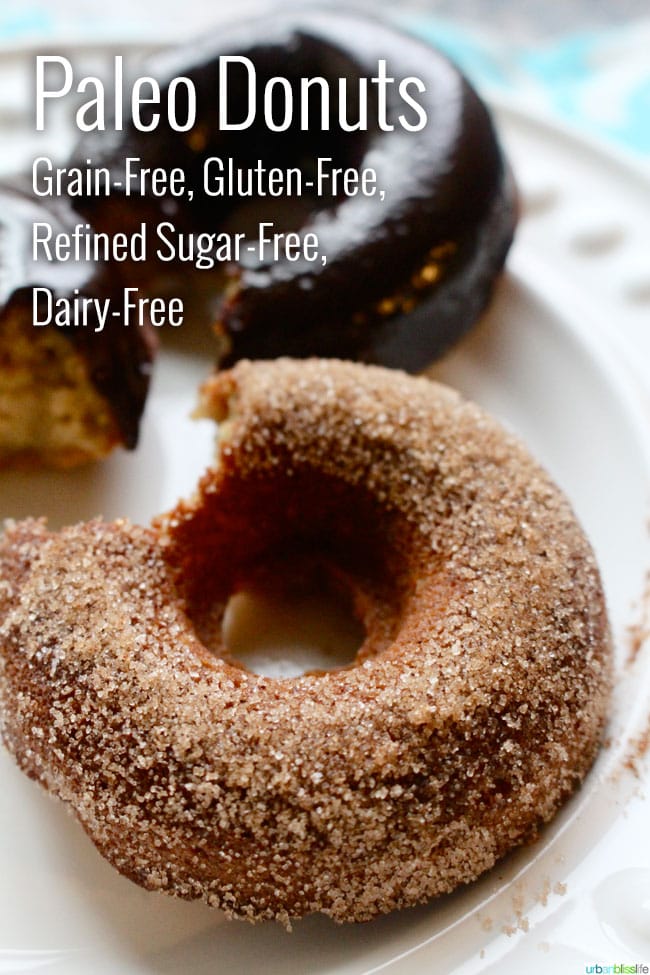 Paleo Donuts Grain-Free, Gluten-Free, Dairy-Free