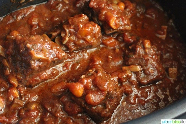 Red Wine Slow Cooker Braised Short Ribs