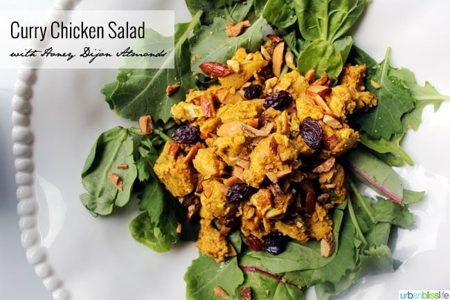 Blue Diamond Honey Dijon Curry Chicken Salad