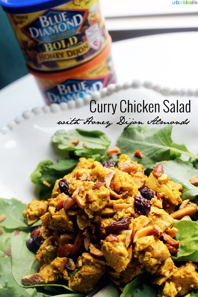 Blue Diamond Honey Dijon Curry Chicken Salad