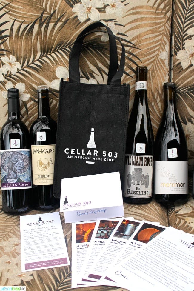 Oregon Wine Clubs: Cellar 503