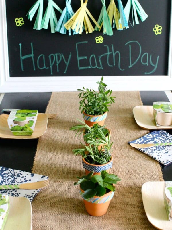 DIY Recycled Paper Tassel Garland