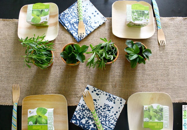 Earth Day Party Ideas Tablescape
