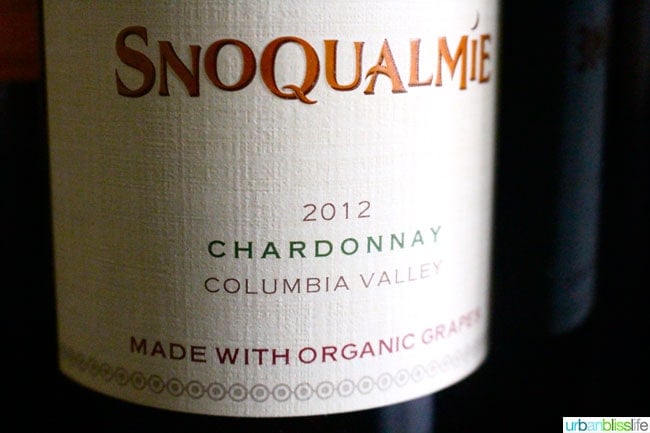 Snoqualmie 2012 Organic Chardonnay