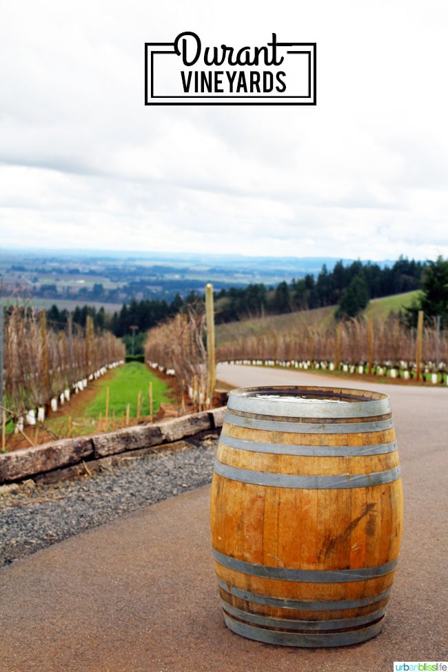 Oregon wine country: Durant Vineyards