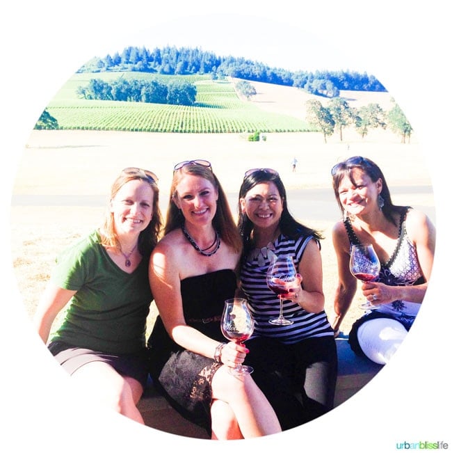 Girls Wine Tasting Oregon Wineries