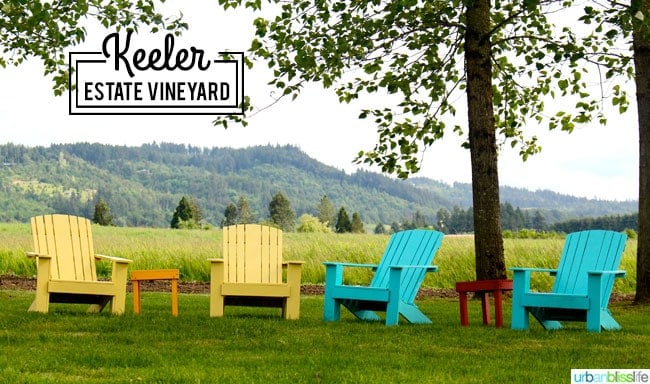 Keeler Estate Vineyard Oregon wine