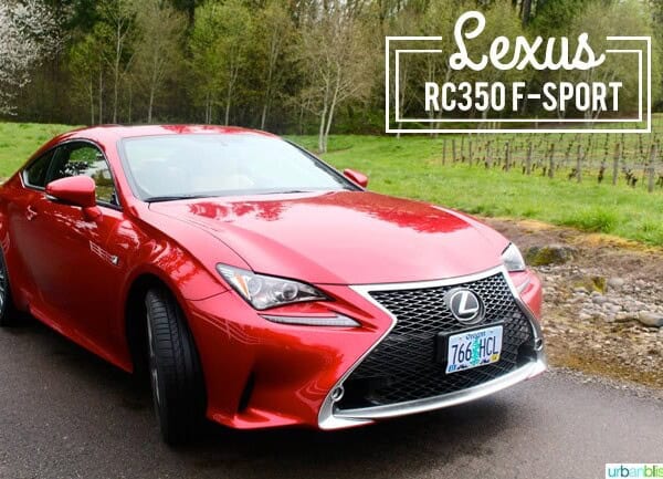 Lexus RC350 F-Sport car review