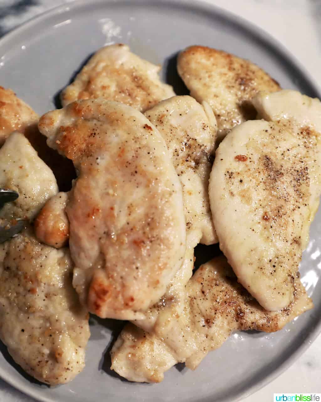 chicken breasts on a plate