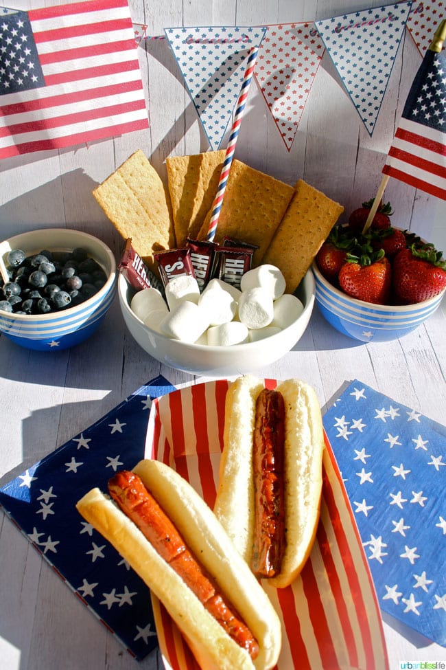 Easy 4th of July BBQ Ideas on UrbanBlissLife.com