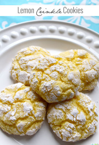 Lemon Crinkle Cookies