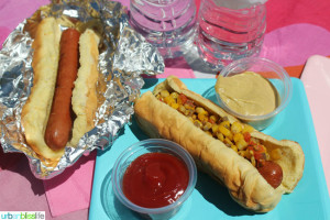 Summer Corn Relish Recipe for Hot Dogs on UrbanBlissLife.com