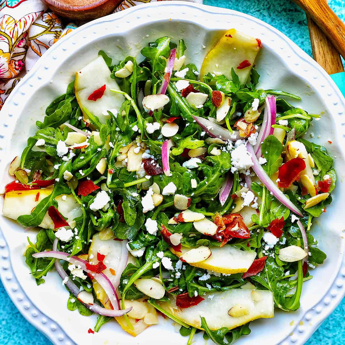 pear and arugula salad